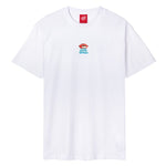 SANTA CRUZ - Johnson Danger Zone 2 T-Shirt - WHITE