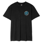 SANTA CRUZ - Dressen Rose Crew One T-Shirt - BLACK