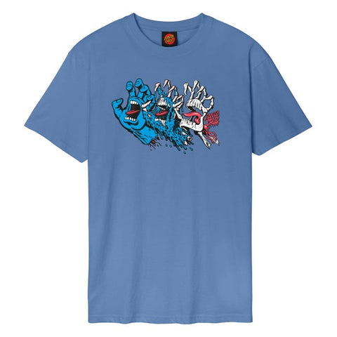 SANTA CRUZ Evolved Hand Front Tee - Dusty Blue