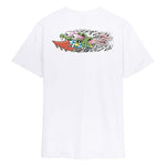 SANTA CRUZ Meek Concrete Slasher Tee- White