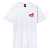 SANTA CRUZ Meek Concrete Slasher Tee- White