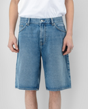BEYOND MEDALS - JEANS SHORTS - Denim Blue