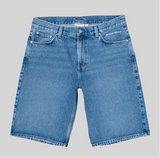 BEYOND MEDALS - JEANS SHORTS - Denim Blue