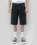 BEYOND MEDALS - JEANS SHORTS - Black