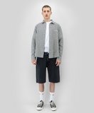 BEYOND MEDALS - JEANS SHORTS - Black