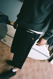 BEYOND MEDALS - JEANS SHORTS - Black