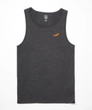 VOLCOM - PISTOL STONE TANK TOP - Heather Black