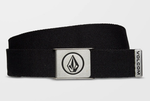 VOLCOM - CIRCLE WEB BELT - BLACK