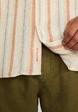 REVOLUTION - SHORT-SLEEVED CUBAN SHIRT 3242 - OffWhite