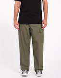 VOLCOM - BILLOW TAPERED ELASTICATED WAIST CARGO - Wintermoss