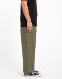 VOLCOM - BILLOW TAPERED ELASTICATED WAIST CARGO - Wintermoss
