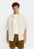 REVOLUTION - OVERSIZE SHORT-SLEEVED SHIRT 3236 - OffWhite