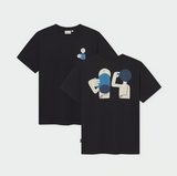 DEDICATED - T-SHIRT STOCKHOLM SMILE CUP - Black