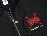 POLAR - DEFAULT ZIP HOODIE | WELCOME TO THE NEW AGE - BLACK