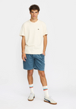 REVOLUTION - APPLICATION T-SHIRT 1449 - OffWhite-Melange