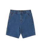 FORMER - DISTEND DENIM WALKSHORT - DARK BLUE DENIM