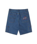 FORMER - DISTEND DENIM WALKSHORT - DARK BLUE DENIM