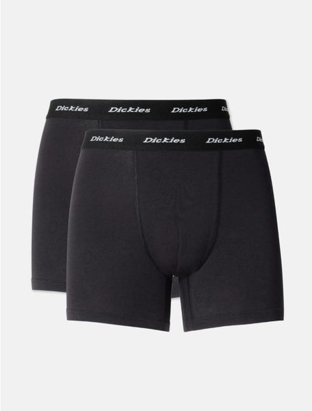 Dickies - Two Pack Boxers - Black – good times skate shop