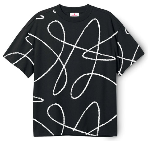 Poetic Collective - Doodle pattern - Black