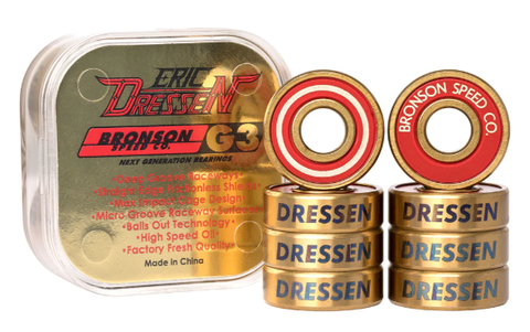 Bronson Speed Co Pro Villani G3 - Roulements de board Bronson Speed Co Pro Villani G3 - Roulements de board