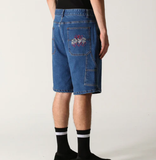 FORMER - DISTEND DENIM WALKSHORT - DARK BLUE DENIM