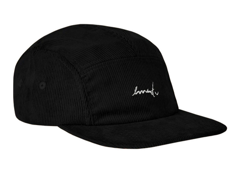 EMENTA - BURACA SIGNATURE CORDUROY CAP - Black