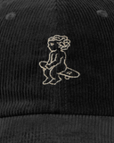 EMENTA - IKON CORDUROY CAP - Black