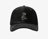EMENTA - IKON CORDUROY CAP - Black