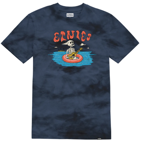 ETNIES - FLOATING WASH TEE - Navy