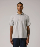 FORMER - REYNOLDS STRIPE SS SHIRT - Bone