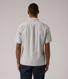 FORMER - REYNOLDS STRIPE SS SHIRT - Bone