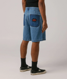 FORMER - REYNOLDS HALO 21" DENIM SHORT - Worn Blue