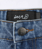 FORMER - REYNOLDS HALO 21" DENIM SHORT - Worn Blue