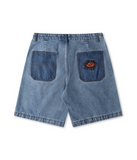 FORMER - REYNOLDS HALO 21" DENIM SHORT - Worn Blue