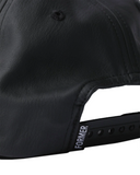 FORMER - COIL LEATHER CAP - Black