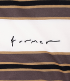 FORMER - RAMPANT STRIPE T-SHIRT - Copper