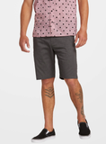 VOLCOM - FRICKIN MODERN STRETCH 21" SHORT - CHARCOAL HEATHER