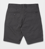 VOLCOM - FRICKIN MODERN STRETCH 21" SHORT - CHARCOAL HEATHER