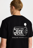 REVOLUTION - PRINTED TEE 1458 FUC - Black