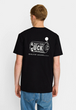REVOLUTION - PRINTED TEE 1458 FUC - Black