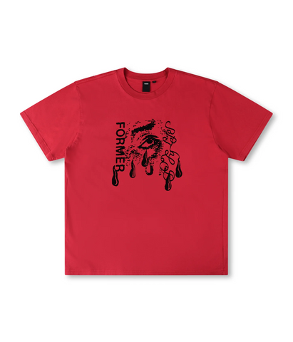 FORMER - WEEPING ORGAN OF SIGHT T-SHIRT - Washed Red
