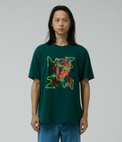 FORMER - CHAINED T-SHIRT - Petrol