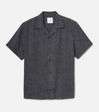 KATIN - TELLER STRIPE SHIRT - Black Wash