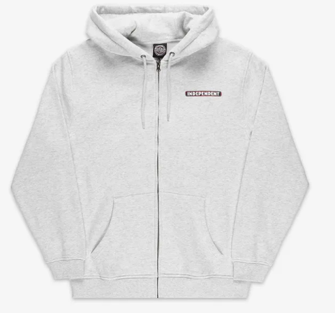 Independent Keys to the City Zip Hoodie - Athletic Heather