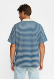 REVOLUTION - JAQUARD POLO SHIRT 3230 - Navy