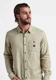 ROARK - Nordsman Light Organic Long Sleeve Flannel - Dusty Green