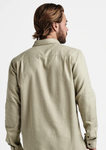 ROARK - Nordsman Light Organic Long Sleeve Flannel - Dusty Green