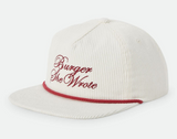 BRIXTON - BURGER SHE WROTE SNAPBACK - Natural