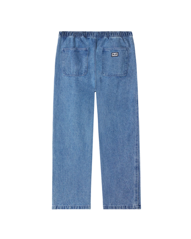 OBEY - DENIM EASY PANT - Light Indigo