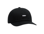 OBEY - BOLD CURVE STRAPBACK - Black